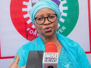 The acting National Chairperson of Labour Party, Sen. Nenadi Usman