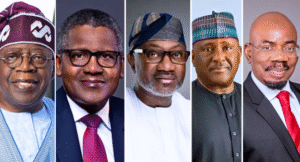 Tinubu Dangote Otedola Rabiu