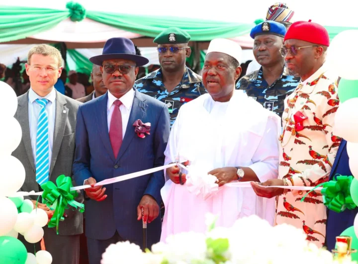 Tinubu, Wike inaugurate N5 road in Abuja