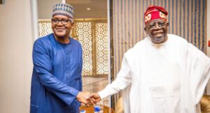 President Bola Tinubu and Aliko Dangote