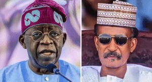 President Bola Tinubu and Colonel Abubakar Dangiwa Umar