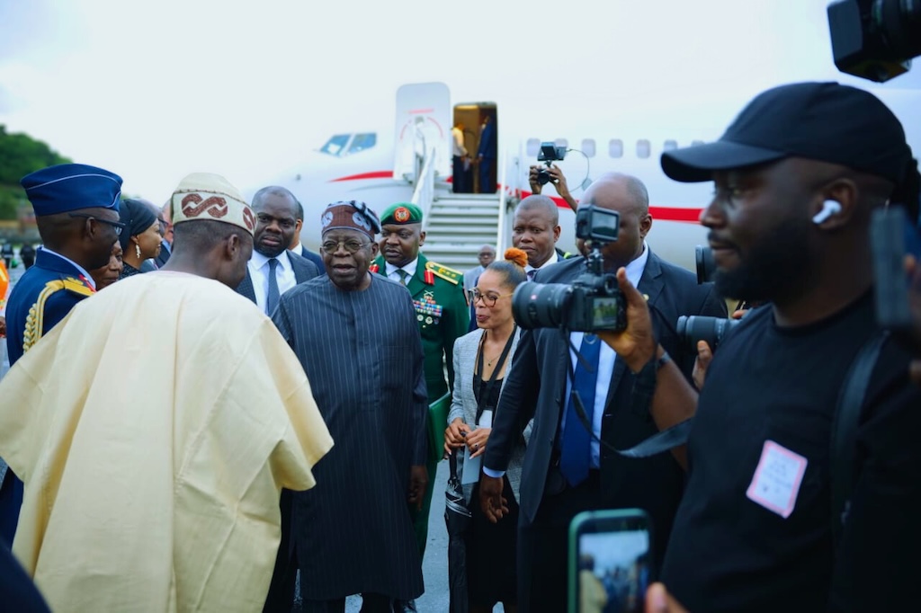 Tinubu arrives in Saint Lucia for state visit 2 Tinubu in Saint Lucia