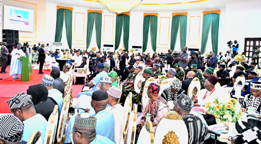 Tinubu in Benue: We will not allow enemies of peace to prevail 3 President Tinubu also met with the state stakeholders at Government House Makurdi.