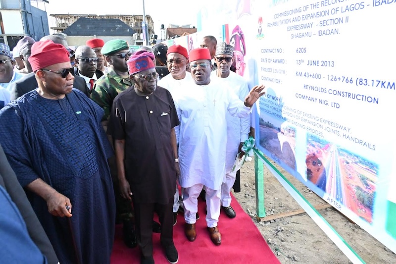 Tinubu commissions first phase of Lagos-Calabar Coastal Highway 2 President Bola Tinubu inaugurating a portion of the Lagos-Calabar Coastal Highway on Saturday