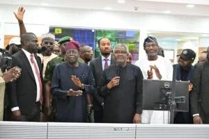 President Tinubu visited the Dangote Petroleum Refinery and Petrochemicals Complex. in Lagos State.