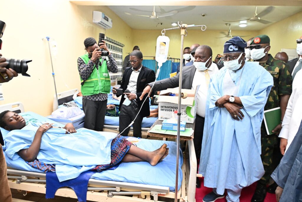 Tinubu in Benue: We will not allow enemies of peace to prevail 2 President Bola Tinubu on Tuesday visited Benue State to condole with victims of herdsmen attack