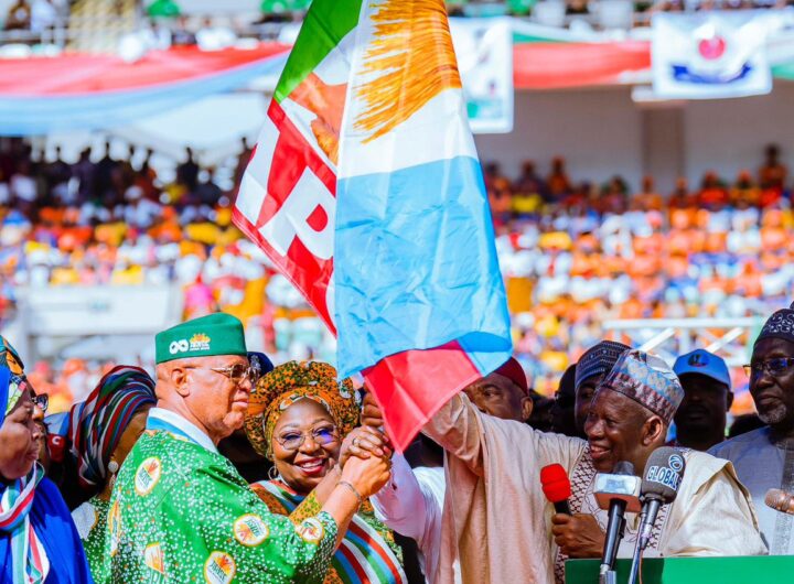 Tinubu welcoms Akwa Ibom Governor, Umo Eno into APC