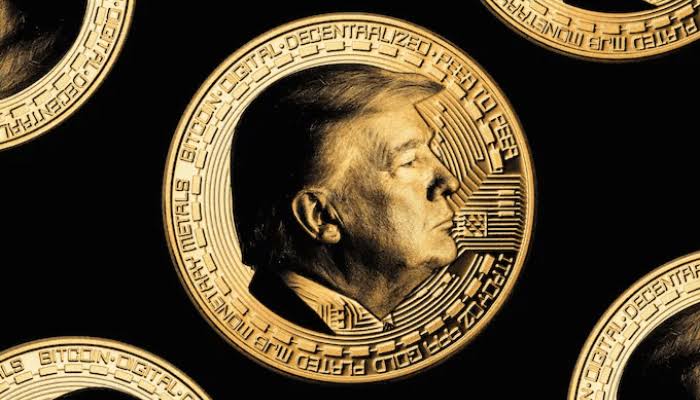 Trump rakes in $57.4 million from sales of crypto coin 2 U. S President, Donald Trump and Bitcoin crypto coin