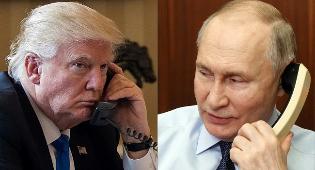 U.S President, Donald Trump and Russian President, Putin