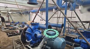 One of the water treatment plant undergoing rehabilitation in FCT