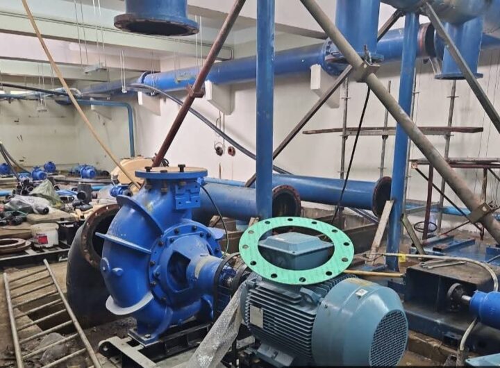 One of the water treatment plant undergoing rehabilitation in FCT