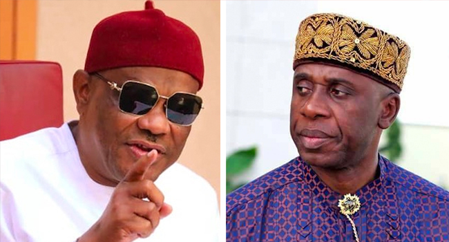Nyesom Wike and Rotimi Amaechi