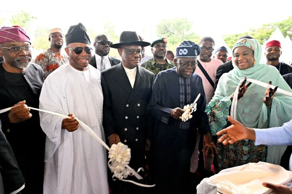 Wike renames Abuja International Conference Centre after Tinubu.