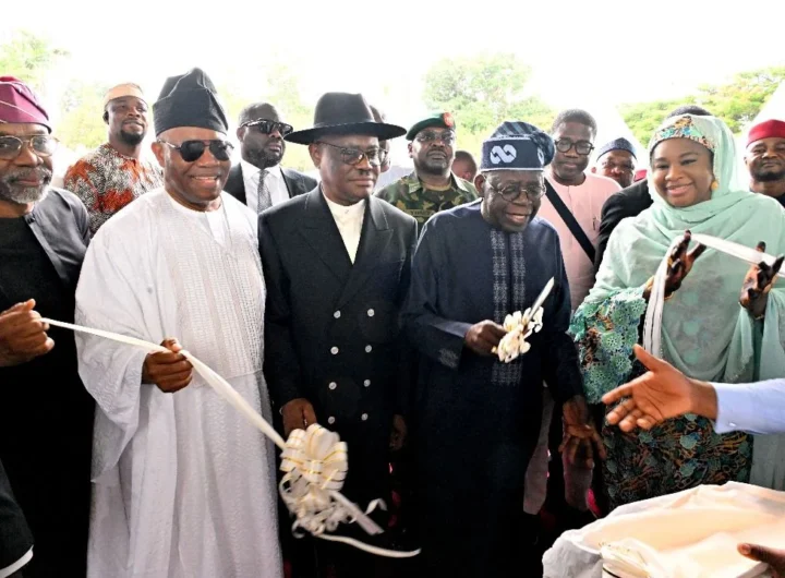 Wike renames Abuja International Conference Centre after Tinubu.