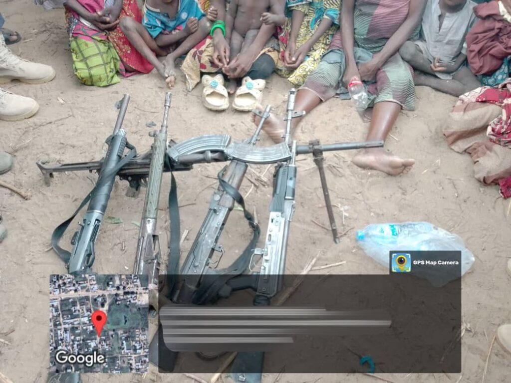 bandits surrender to Nigerian Army