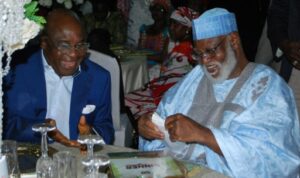 Former Senate President, David Mark and former head of State, Abdusalami Abubakar