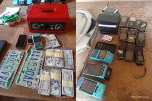 police recover fake dollar bills and PoS machines