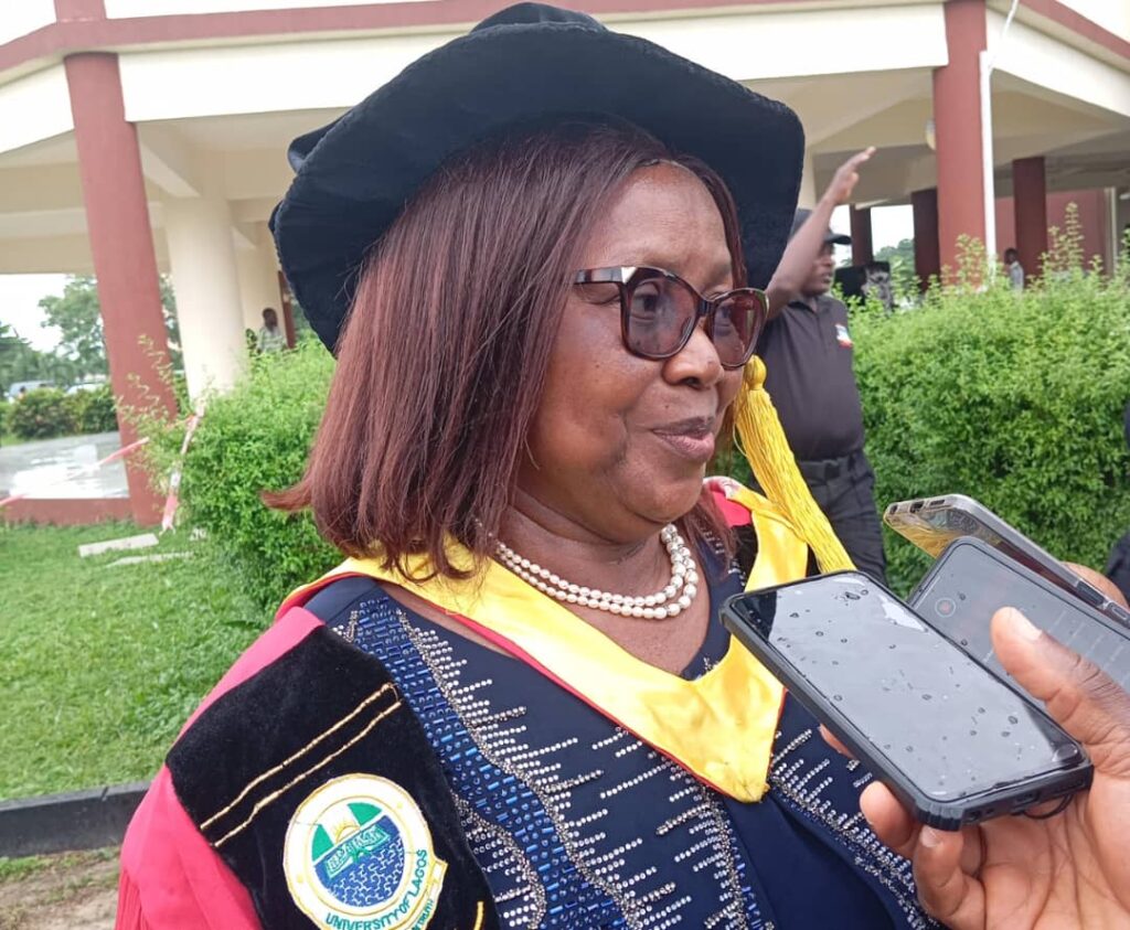 professor of English Grammar and Applied English Linguistics, Roseline Adejare