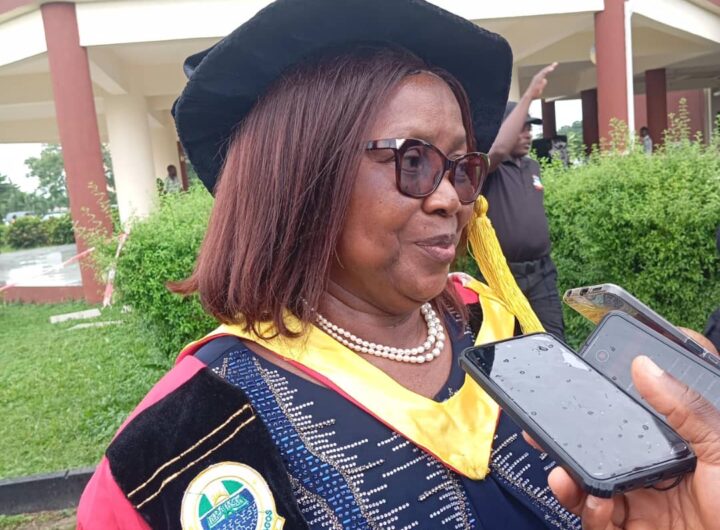professor of English Grammar and Applied English Linguistics, Roseline Adejare