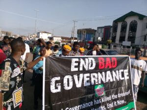 protest on Democracy Day