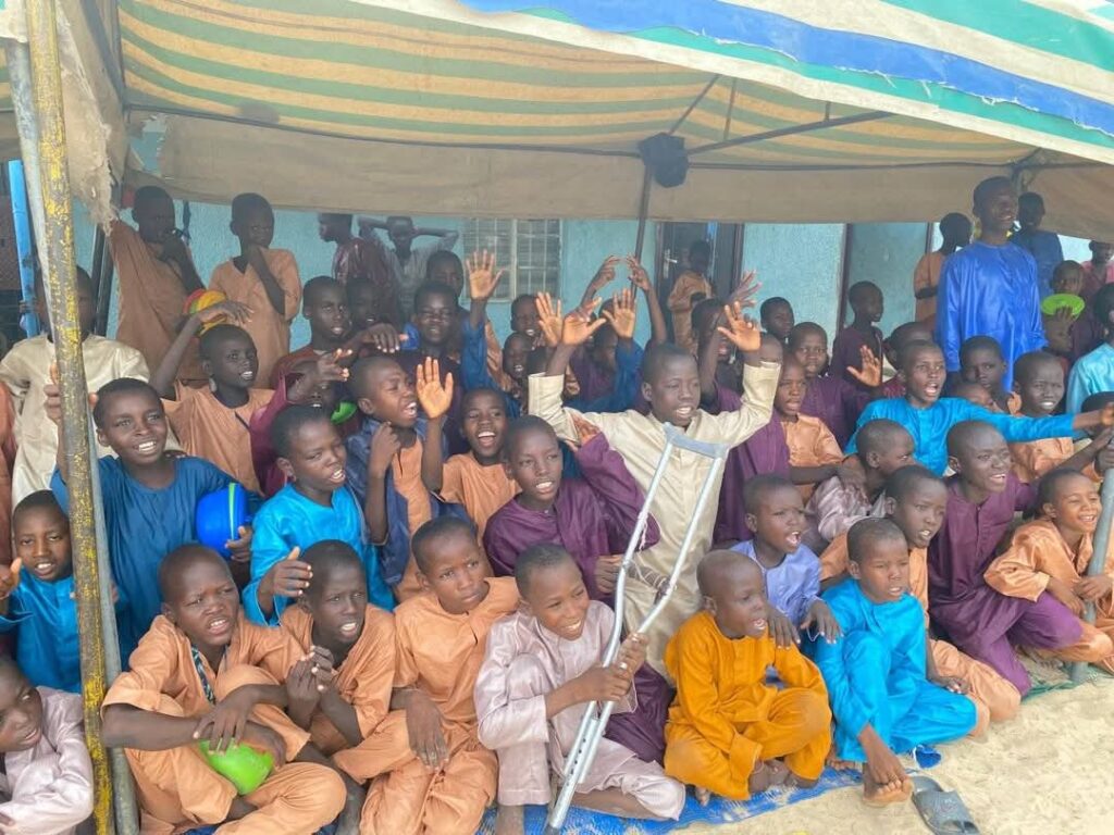 Borno celebrates Eid-el-Kabir with 200 rescued street, vulnerable children 2 Visibly elated children during the Eid-el-Kabir sallah celebration in Maiduguri