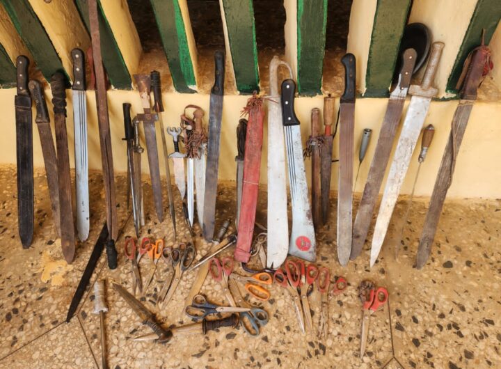 Police DSS military raid black spots in Kaduna recover weapons