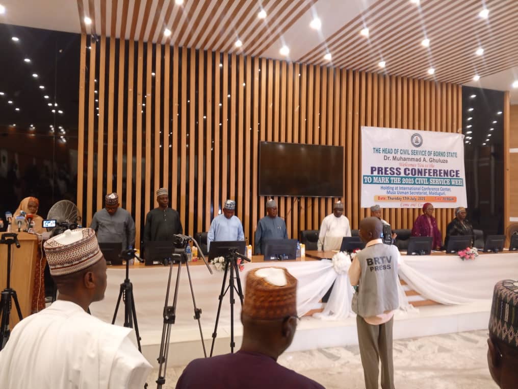 2025 Civil Service Week in Maiduguri.