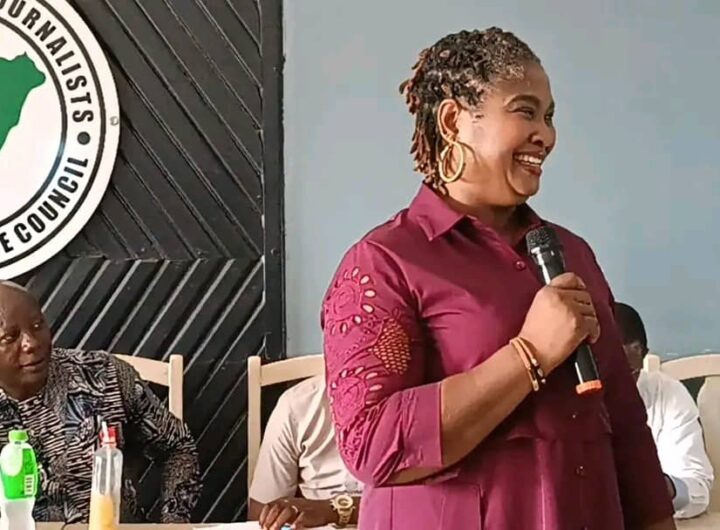 Archibong Bassey, first female chairman of the Cross River Council of the Nigerian Union of Journalists (NUJ)