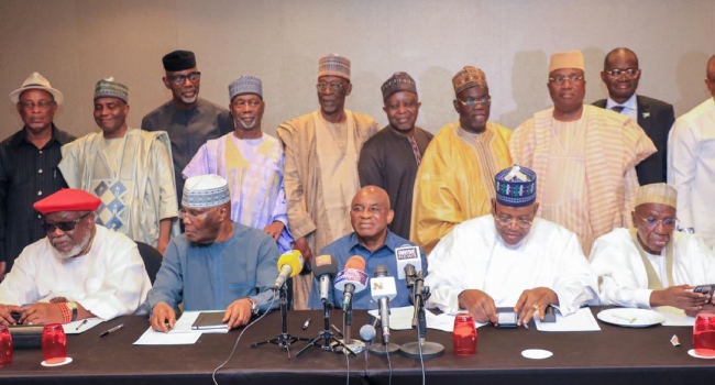 2027: Atiku, David Mark, PDP leaders call for coalition to defeat APC: