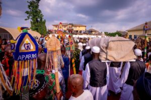 Funeral rites of late Awujale of Ijebu, Oba Sikiru Adetona