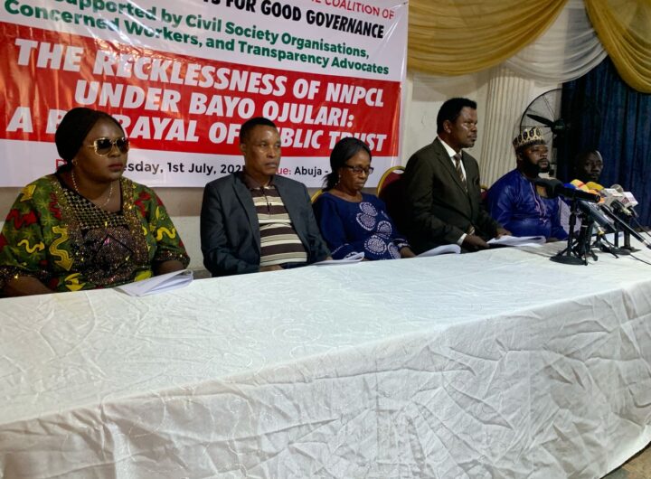 Coalition slams NNPCL CEO Bayo Ojulari