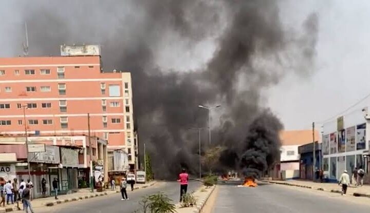Protest in Angola