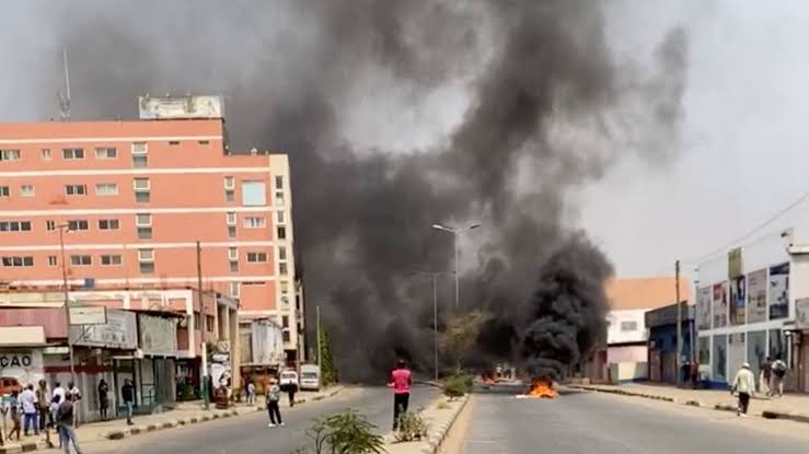 Protest in Angola