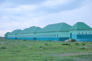 The newly commissioned housing units