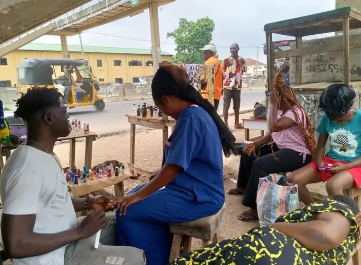 I make N120,000 monthly from rendering pedicure,manicure service to women-Male nail technician