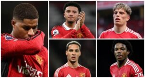 Manchester United is facing a potential exodus as five key players, including Marcus Rashford, Jadon Sancho, Alejandro Garnacho, Tyrell Malacia, and Antony, have informed the club of their desire to leave.