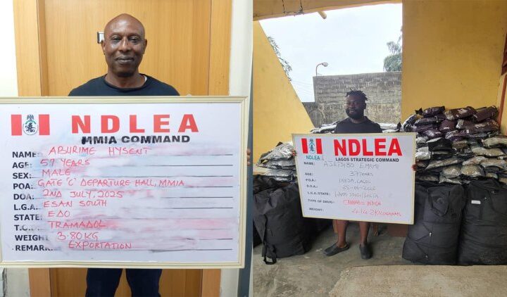 NDLEA intercepts Saudi, UK-bound cocaine in lipsticks, property title documents