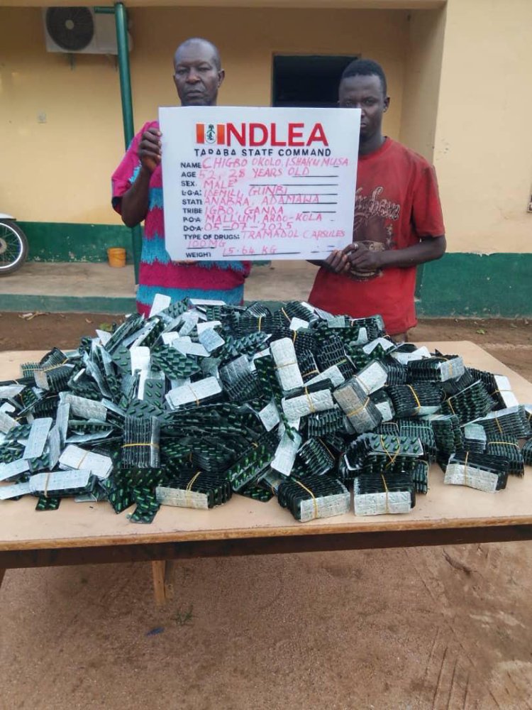 NDLEA arrests couple, 2 daughters for running drug ring; recovers $17.7m travelers cheques in kids' books 2 NDLEA nabs drug suspect