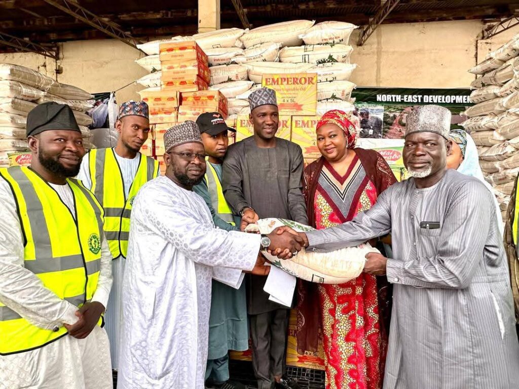 NEDC distributes relief item to flood, BokoHaram victims