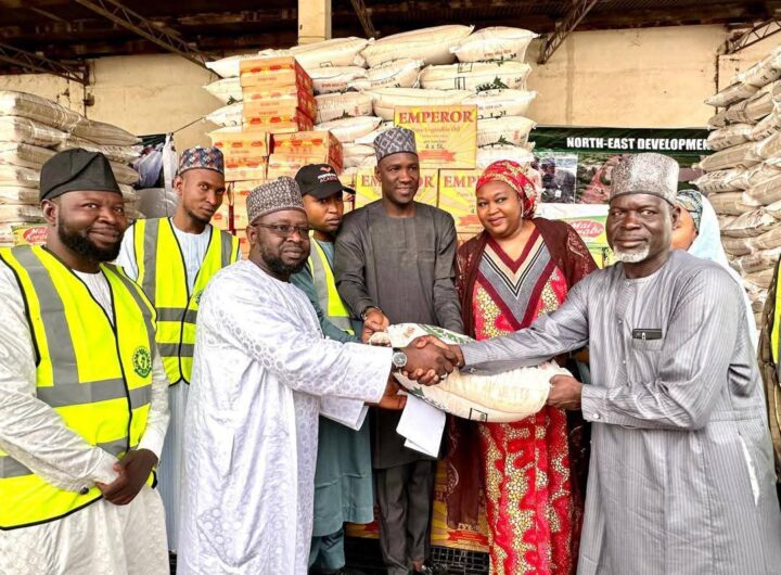 NEDC distributes relief item to flood, BokoHaram victims