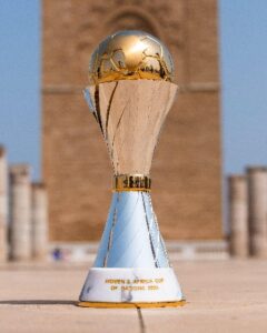 New WAFCON Trophy presened.by CAF