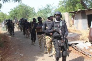 Nigerian Army troops...
