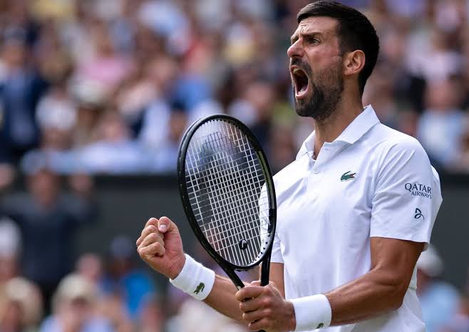 Novak Djokovic reached the Wimbledon quarter-finals
