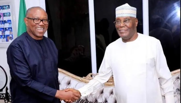 Peter Obi and Atiku Abubakar...