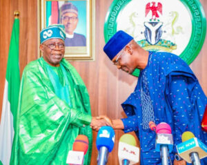 President Bola Tinubu and Nasarawa State Governor, Abdullahi Sule