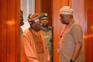 President Tinubu meets with Class of 1999 Governors