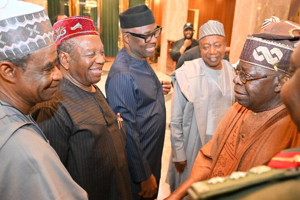 PHOTONews: President Tinubu meets with Class of 1999 Governors 2 President Tinubu meets with Class of 1999 Governors