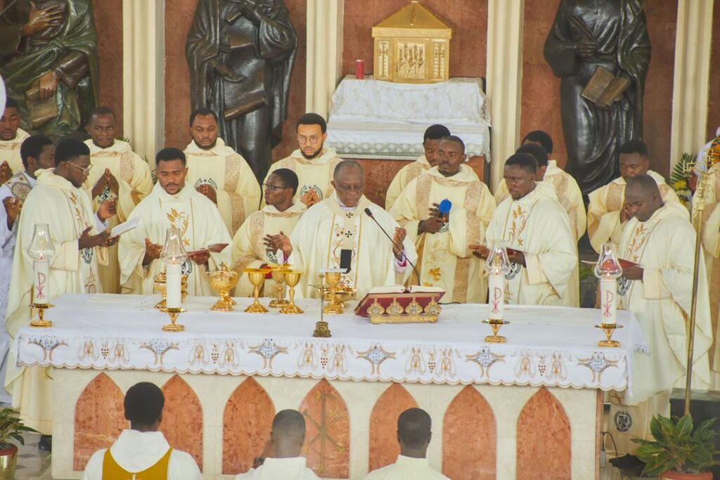 Rev. Fr. Ari Ogwuche Jonah ordained a Catholic priest