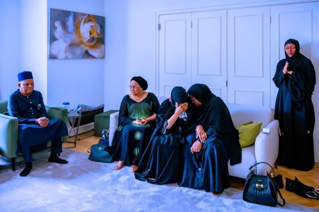 PHOTONews: Shettima pays condolence visit to family of late Buhari in London 2 VP Kashim Shettima on behalf of President Bola Tinubu paid condolence visit to the family of late President Muhammadu Buhari in London