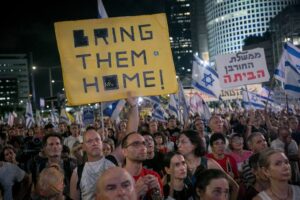 Thousands demonstrate across Israel for deal to release hostages